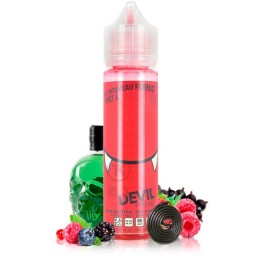 E-liquide Red Devil 50ml - Fruits rouges - Absinthe - Réglisse - 50/50 - 0mg