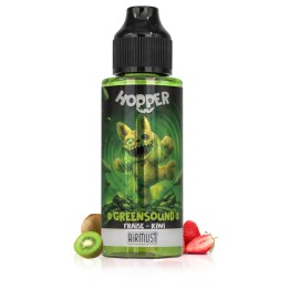 E-liquide Greensound 100ml Hopper - Fraise - Kiwi - 50/50 PG/VG - 0mg