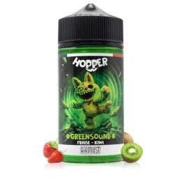 E-liquide Greensound 200ml Hopper - Kiwi - Fraise - 50/50 PG/VG - 0mg