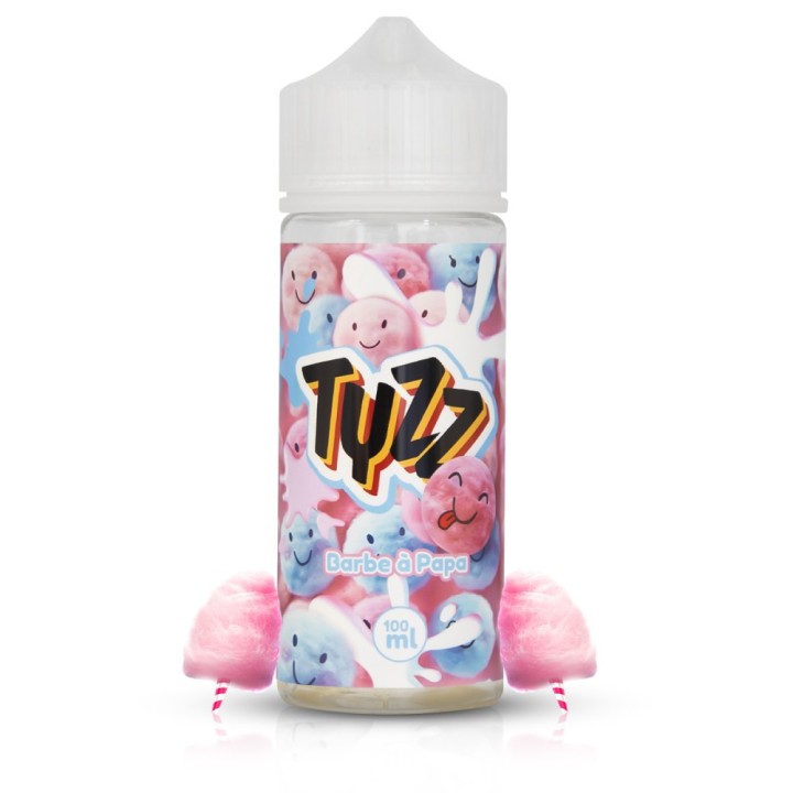 E-liquide Barbe à Papa 100ml - Barbe à papa - 50/50 PG/VG - 0mg