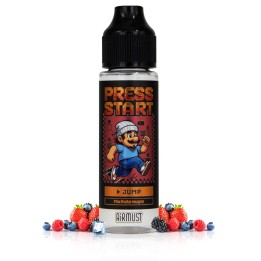 E-liquide Jump 50ml Press Start - Fruits rouges - Fraîcheur - 50/50 PG/VG - 0mg