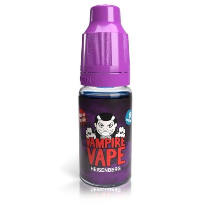 Heisenberg – 10ml Vampire Vape – E-liquide Baies rouges – Fraîcheur