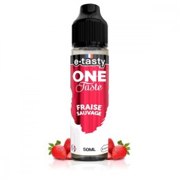 E-liquide Fraise Sauvage 50ml E.Tasty – Saveur fruitée