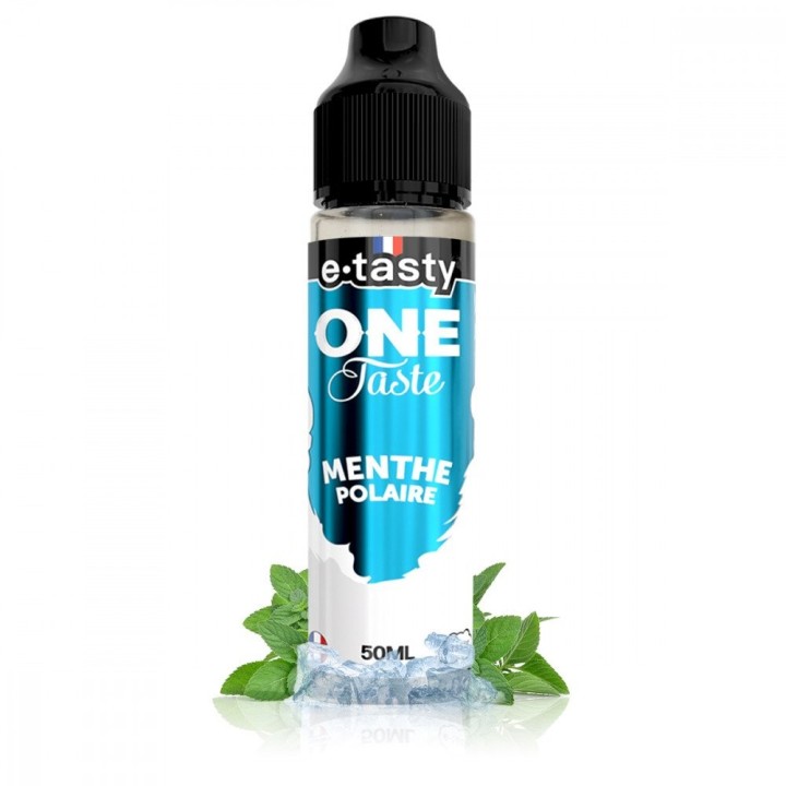 E-liquide Menthe Polaire 50ml E.Tasty – Menthe polaire extra-fraîche